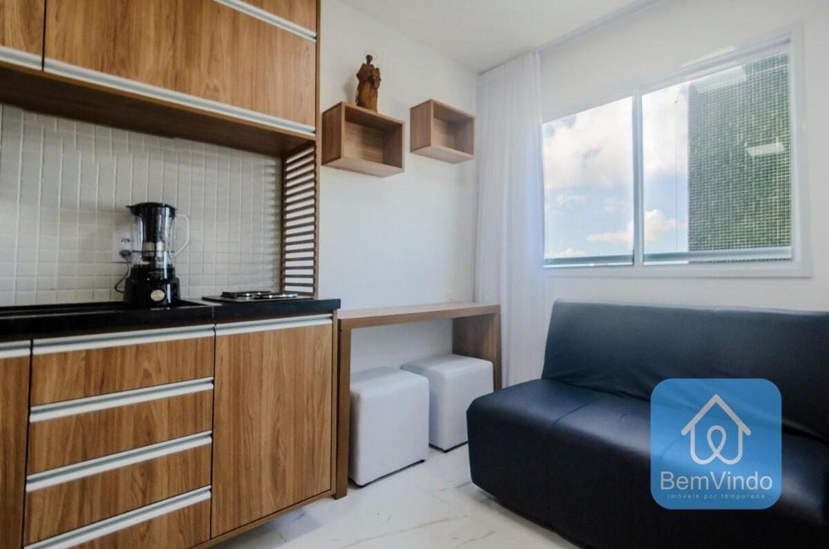 Studio A 150M Da Praia De Piata السلفادور المظهر الخارجي الصورة
