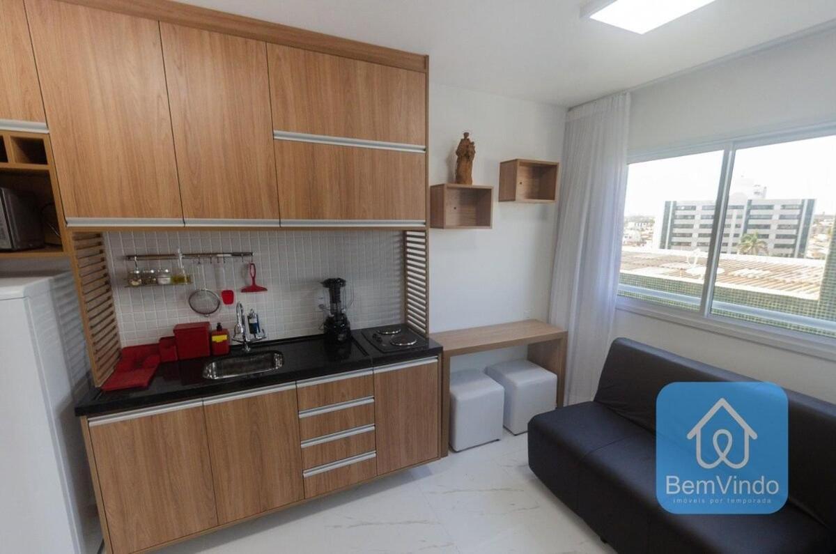 Studio A 150M Da Praia De Piata السلفادور المظهر الخارجي الصورة
